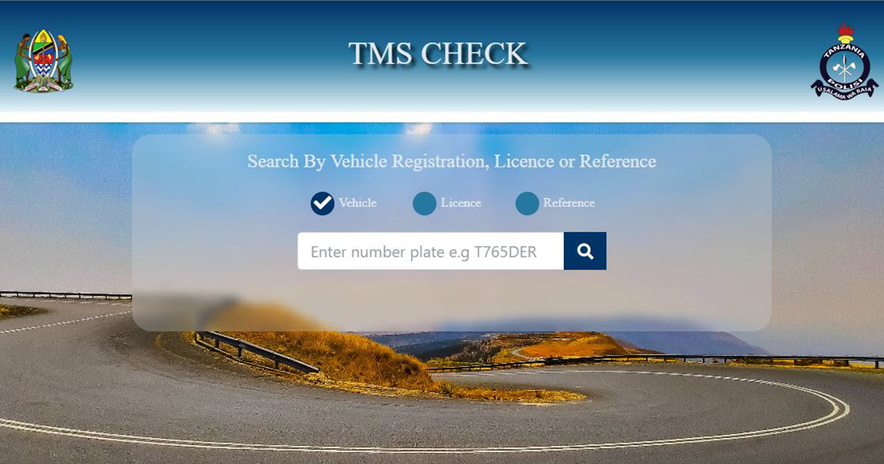 TMS Check Angalia Deni la Gari Online Step-by-Step