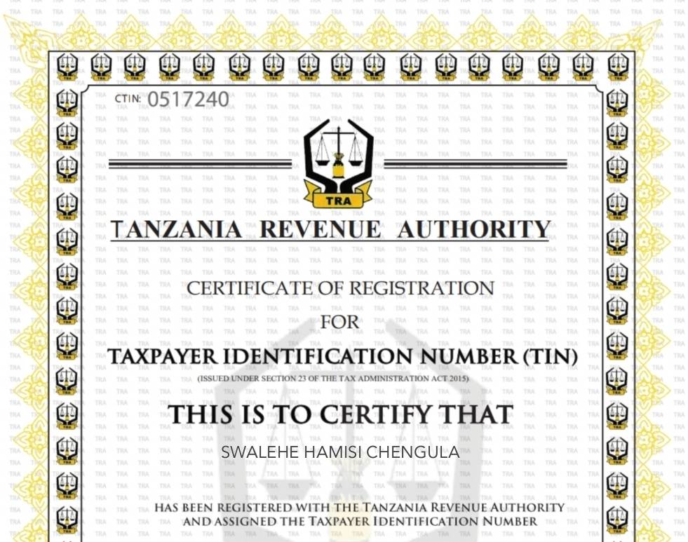 Jinsi ya Kupata TIN Namba Online (2025)
