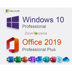 Windows 10 Pro + Microsoft Office 2019 Pro Plus