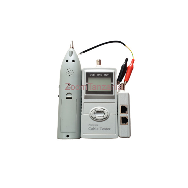 DIGITAL CABLE TESTER AND WIRE NETWORK CABLE TRACKER - 1/2