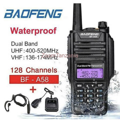 Baofeng BF-A58 IP67 Waterproof Two Way Radio VHF/UHF Dual Band Walkie Talkie New