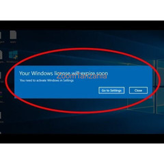 Activate Windows go to Settings fix