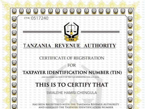 Jinsi ya Kupata TIN Namba Online (2025)