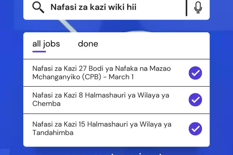 Nafasi za Kazi Zilizotangazwa Wiki Hii March 1