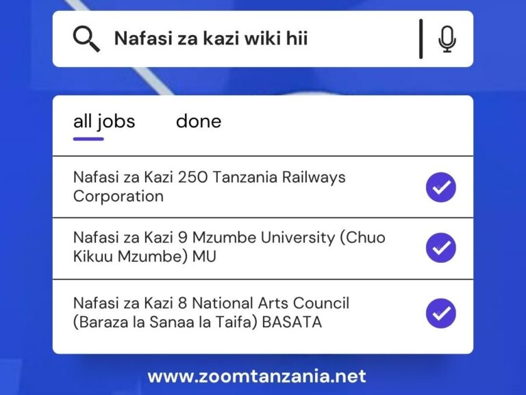 Nafasi za Ajira Zilizotangazwa Wiki Hii 24 May 2026