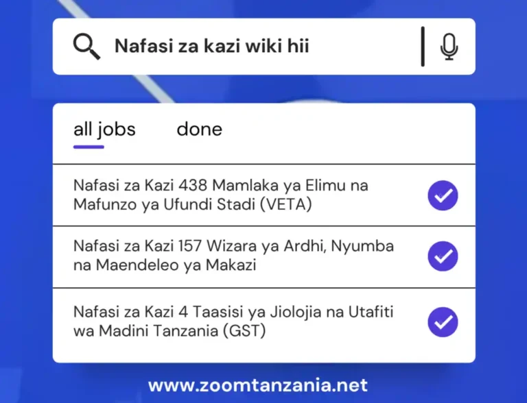 Nafasi za Kazi Wiki Hii: Weekly Jobs Round-Up (Week 4, July 2026)