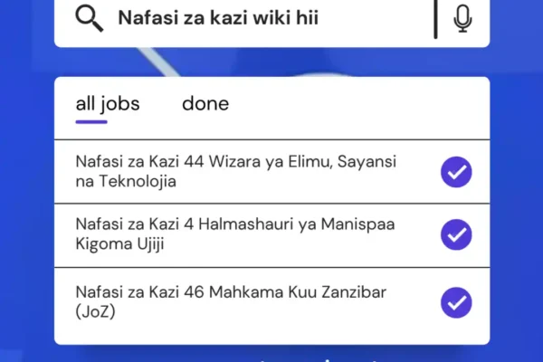 Nafasi za Kazi Zilizotangazwa Wiki Hii July 2026