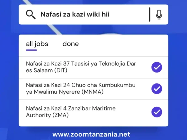 Nafasi za Kazi Wiki Hii: Weekly Jobs Round-Up (Week 1, August 2026)