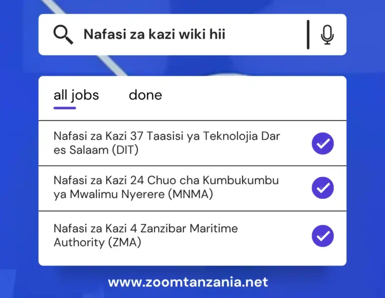 Nafasi za Kazi Wiki Hii: Weekly Jobs Round-Up (Week 1, August 2026)