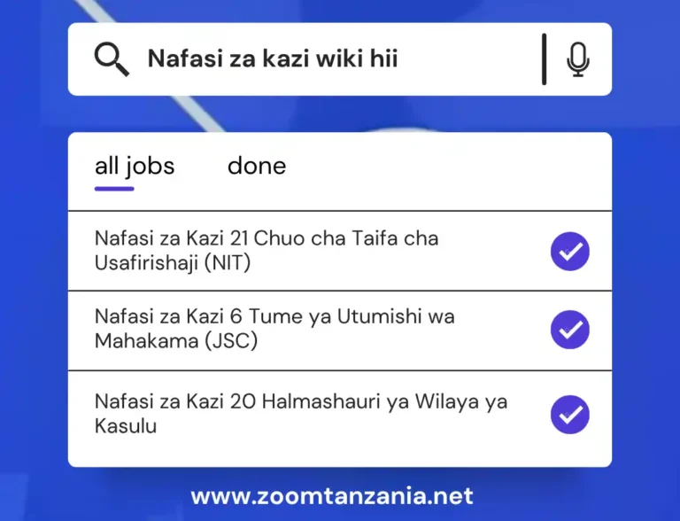 Nafasi za Kazi Wiki Hii: Weekly Jobs Round-Up (Week 3, August 2026)