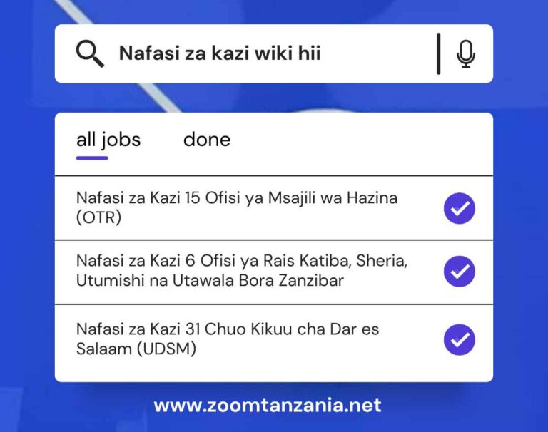 Nafasi za Kazi Wiki Hii: Weekly Jobs Round-Up (Week 2, August 2026)
