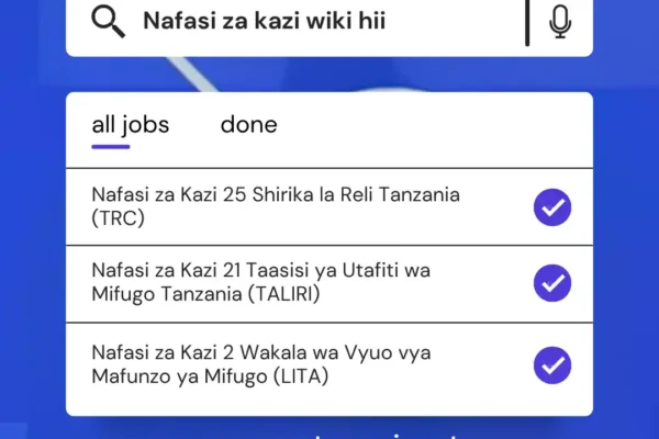 Nafasi za Kazi Wiki Hii: Weekly Jobs Round-Up (Week 5, August 2026)