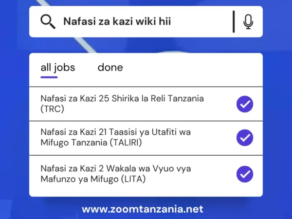 Nafasi za Kazi Wiki Hii: Weekly Jobs Round-Up (Week 5, August 2026)