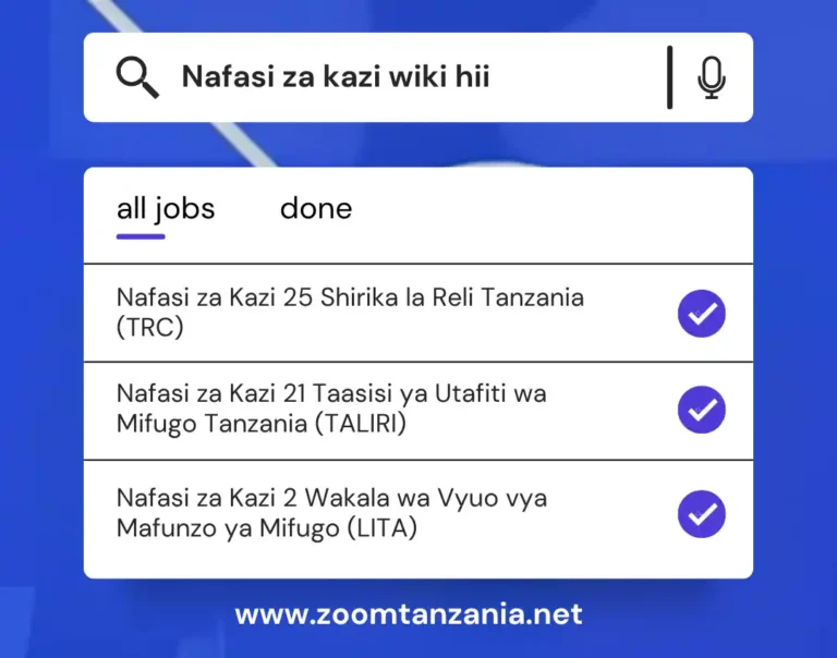 Nafasi za Kazi Wiki Hii: Weekly Jobs Round-Up (Week 5, August 2026)