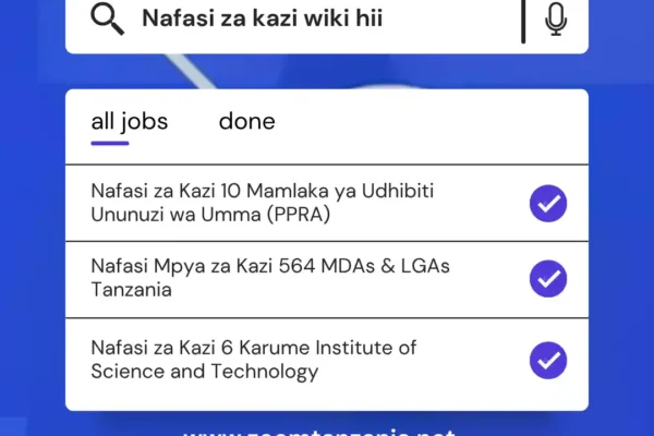 Nafasi za Kazi Wiki Hii: Weekly Jobs Round-Up (Week 1, September 2026)