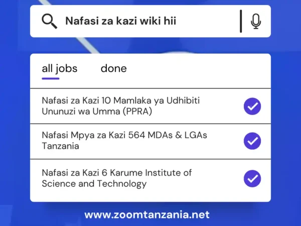 Nafasi za Kazi Wiki Hii: Weekly Jobs Round-Up (Week 1, September 2026)
