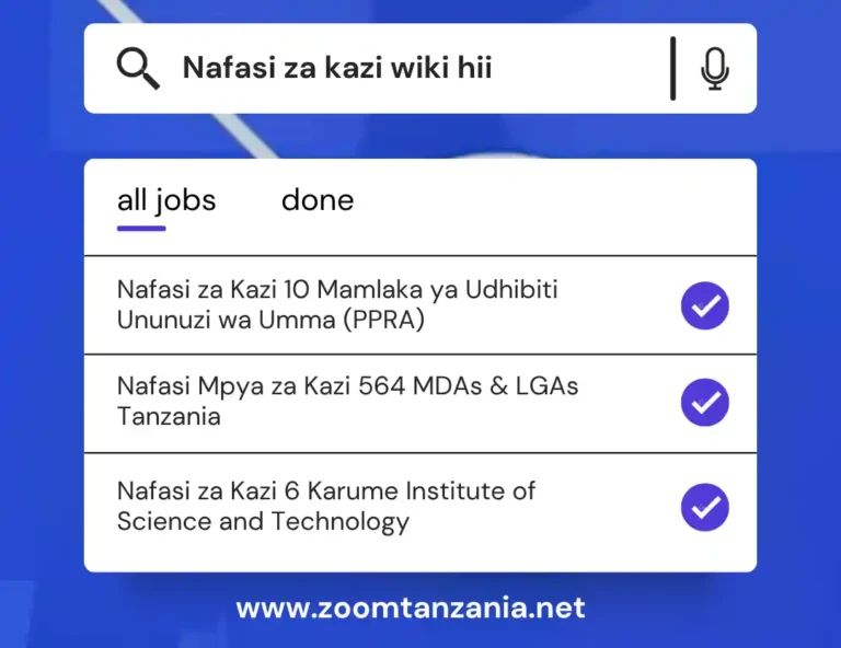 Nafasi za Kazi Wiki Hii: Weekly Jobs Round-Up (Week 1, September 2026)